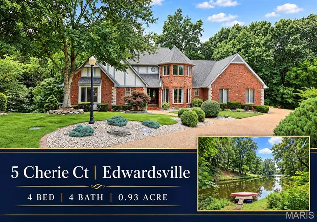 Photo 1 of Single family home for sale at 5 Cherie Ct, Edwardsville, IL 62025 | MLS# MIS26046634 | Listing updated on 2026-10-27