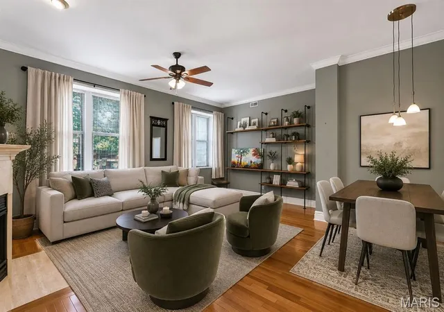 Listing Photo 4 - Condo for sale in building located at 4496 Maryland Ave, St. Louis, MO 63108 - Unit #1B