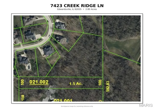 1st image of 7423 Creek Ridge Ln, Edwardsville, IL 62025 | MLS# MIS26048736