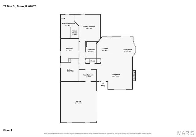 27th image of 21 Doe Ct, Moro, IL 62067 | MLS# MIS26049174
