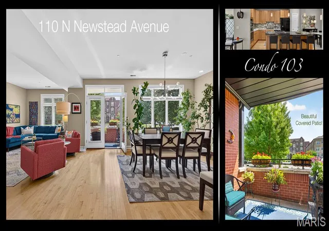 Photo 1 of Sale Pending at 110 N Newstead Ave #103, Saint Louis, MO 63108 | MLS# MIS26049538 | Listing updated on 2026-08-04