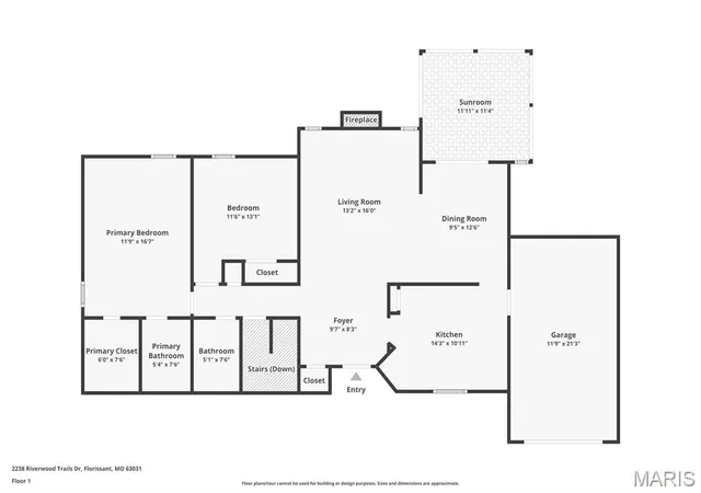Photo 4 of Sale Pending at 2238 Riverwood Trails Dr, Florissant, MO 63031 | MLS# MIS26049827 | Listing updated on 2026-08-07