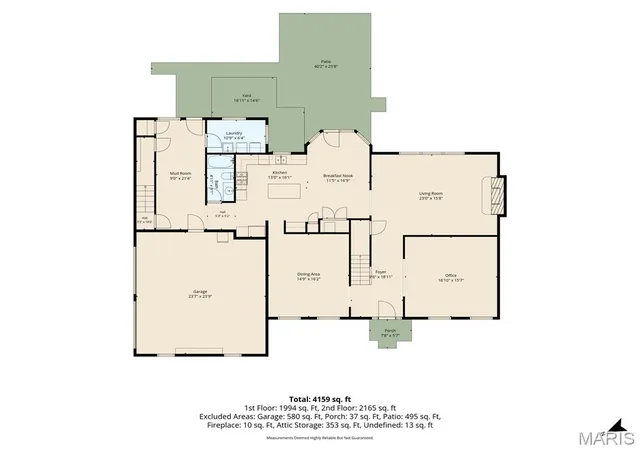 5th image of 126 Fairwood Hills Rd, O Fallon, IL 62269 | MLS# MIS26050300