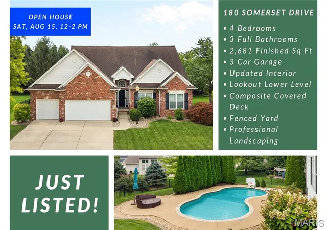 1st image of 180 Somerset Dr, Glen Carbon, IL 62034 | MLS# MIS26051979