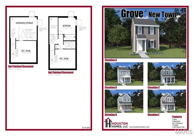 Photo 1 of Townhouse for sale at 0 Tbb Grove 3bdr  4(nt) Detached, St Charles, MO 63301 | MLS# MIS26052160 | Listing updated on 2026-08-27