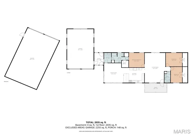 Photo 2 of Single family home for sale at 837 Pokey Rd, Pocahontas, IL 62275 | MLS# MIS26053372 | Listing updated on 2026-08-27