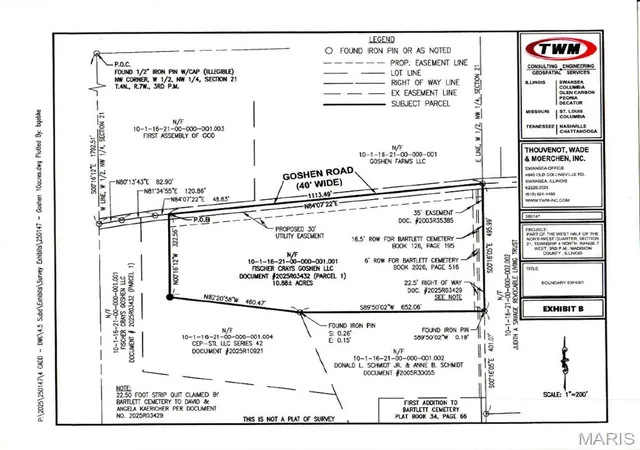 Photo 1 of Land for sale at Xxxx Goshen Rd, Edwardsville, IL 62025 | MLS# MIS26054912 | Listing updated on 2026-08-31