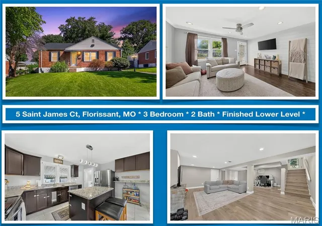 Photo 1 of Sale Pending at 5 Saint James Ct, Florissant, MO 63031 | MLS# MIS26054976 | Listing updated on 2026-09-04