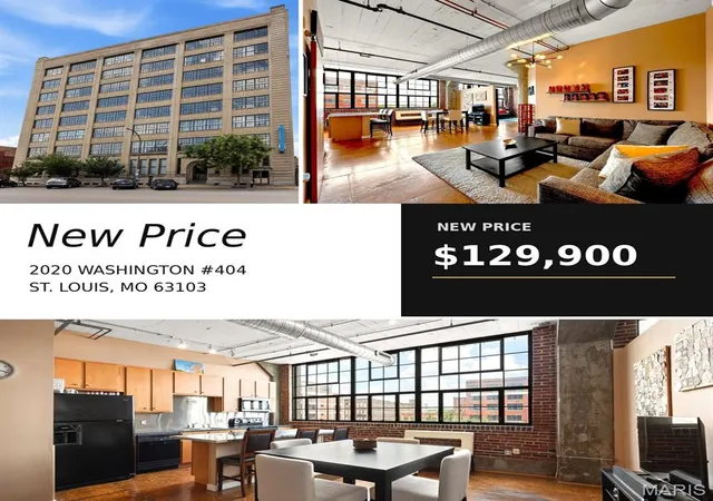 Photo 1 of Condo for sale at 2020 Washington Ave #404, St Louis, MO 63103 | MLS# MIS26055340 | Listing updated on 2026-09-30