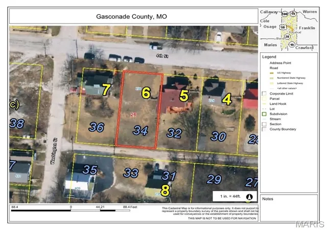 Photo 2 of Land for sale at 230 W 4th Street, Hermann, MO 65041 | MLS# MIS26056292 | Listing updated on 2026-09-01