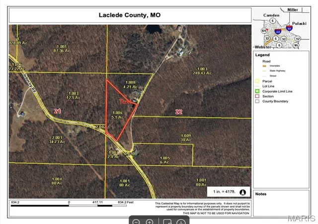 Photo 4 of Land for sale at 13025 Industry Rd, Lebanon, MO 65536 | MLS# MIS26056415 | Listing updated on 2026-09-02