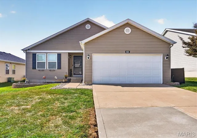 Photo 1 of Single family home for sale at 522 Rifle Ridge Dr, Wentzville, MO 63385 | MLS# MIS26057000 | Listing updated on 2026-09-04