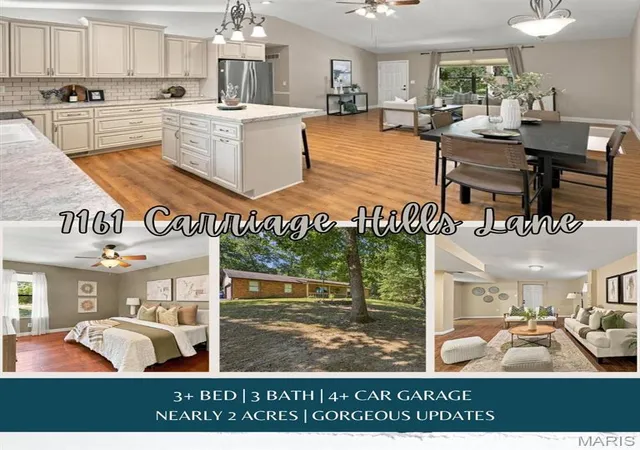 Single family home for sale at 7161 Carriage Hills Ln, Cedar Hill, MO 63016 | MLS# MIS26057672