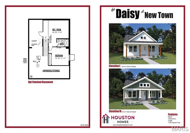 Photo 1 of Single family home for sale at 0 Tbb Daisy (new Town), Saint Charles, MO 63301 | MLS# MIS26057953 | Listing updated on 2026-10-22