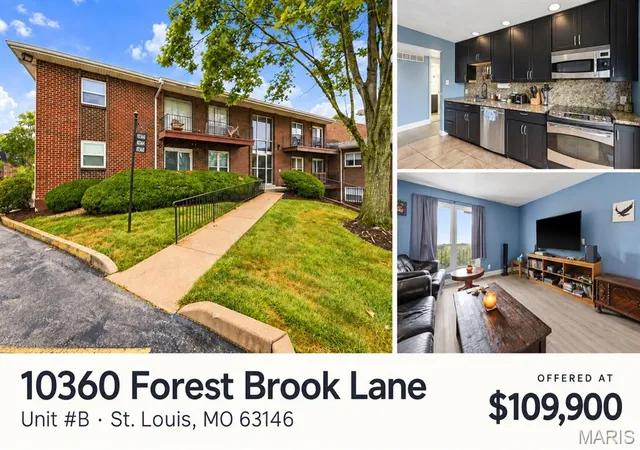 Condo for sale at 10360 Forest Brk Ln #B, Saint Louis, MO 63146 | MLS# MIS26058827