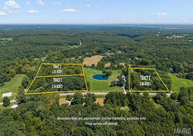 Photo 3 of Land for sale at 0 Tract 2 3 57 Ac County Rd 4008, Holts Summit, MO 65043 | MLS# MIS26060356 | Listing updated on 2026-09-26