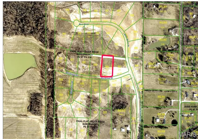 Photo 1 of Land for sale at 207 Birchwood Dr, Edwardsville, IL 62025 | MLS# MIS26060483 | Listing updated on 2026-10-02