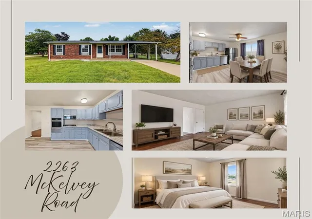 Photo 1 of Single family home for sale at 2263 Mckelvey Rd, Maryland Heights, MO 63043 | MLS# MIS26060842 | Listing updated on 2026-10-01