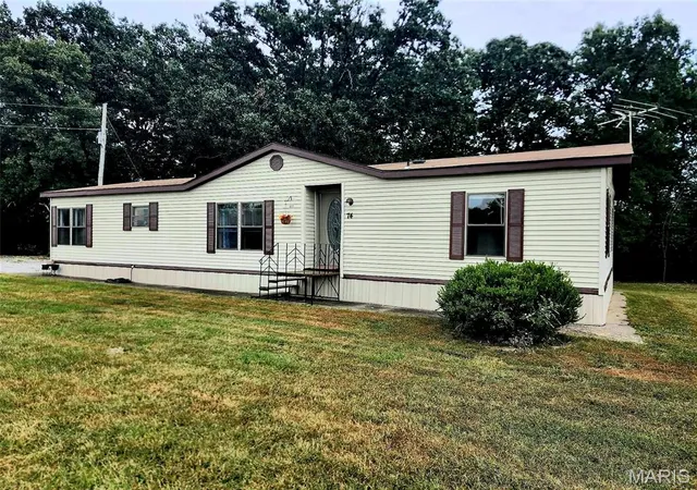Photo 1 of Manufactured home for sale at 74 Wild Horse Dr, Foley, MO 63347 | MLS# MIS26063222 | Listing updated on 2026-10-07
