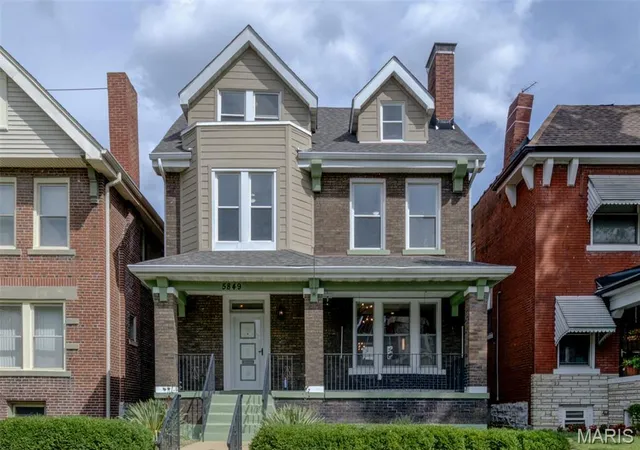 Photo 2 of Single family home for sale at 5849 De Giverville Ave, Saint Louis, MO 63112 | MLS# MIS26063467 | Listing updated on 2026-10-08