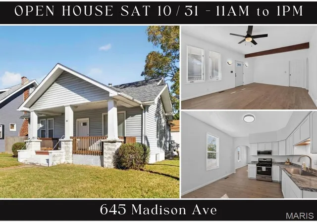 Photo 1 of Single family home for sale at 645 Madison Ave, Wood River, IL 62095 | MLS# MIS26063654 | Listing updated on 2026-10-28