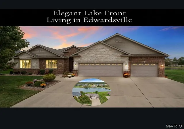 Single family home for sale at 3834 N Arbor Lake Dr, Edwardsville, IL 62025 | MLS# MIS26063919