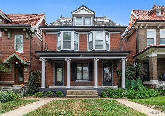 Photo 1 of Multi family home for sale at 6114 Waterman Blvd, Saint Louis, MO 63112 | MLS# MIS26064559 | Listing updated on 2026-10-07
