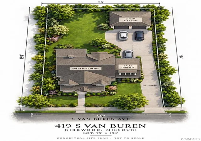 Photo 1 of Single family home for sale at 419 S Van Buren, Saint Louis, MO 63122 | MLS# MIS26065205 | Listing updated on 2026-10-09