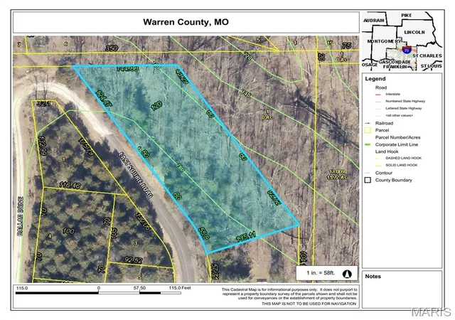 Land for sale at 2460a E Squire Rd, Marthasville, MO 63357 | MLS# MIS26065290