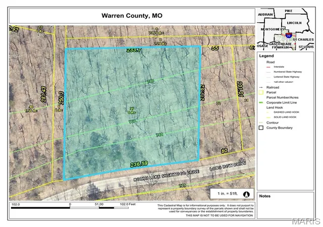 Land for sale at 1441a N Lake Sherwood Dr, Marthasville, MO 63357 | MLS# MIS26065319