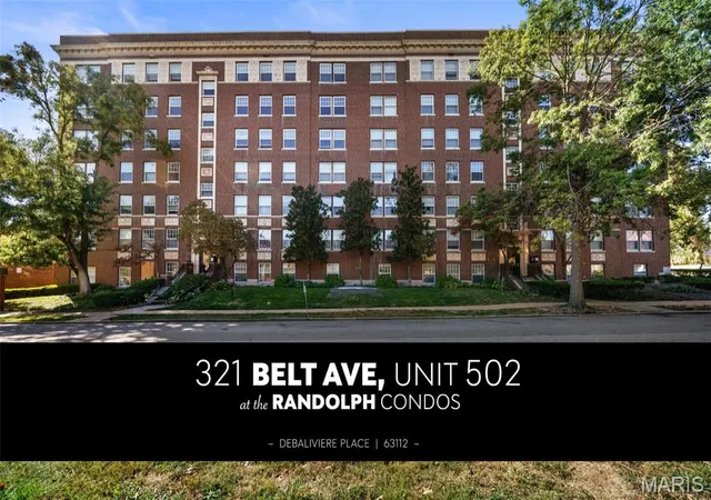 Photo 1 of Condo for sale at 321 Belt Ave #502, Saint Louis, MO 63112 | MLS# MIS26065417 | Listing updated on 2026-10-26