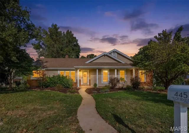 Photo 1 of Single family home for sale at 445 Mason Ridge Dr, Saint Charles, MO 63304 | MLS# MIS26066539 | Listing updated on 2026-10-27