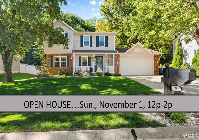 Single family home for sale at 9 Davis Woods, Collinsville, IL 62234 | MLS# MIS26066976