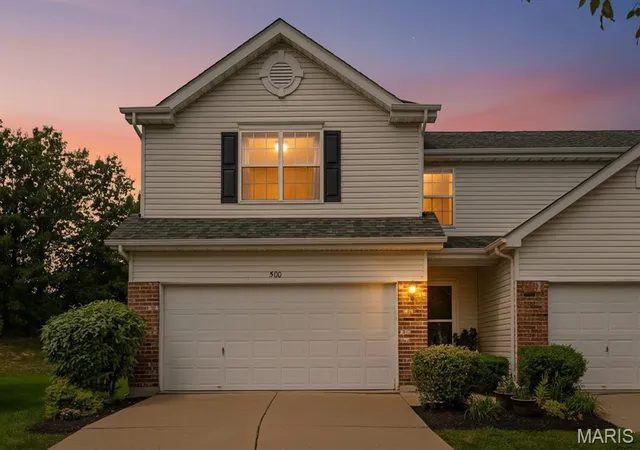Photo 1 of Townhouse for sale at 500 Flowering Magnolia Dr, O Fallon, MO 63366 | MLS# MIS26067115 | Listing updated on 2026-10-28