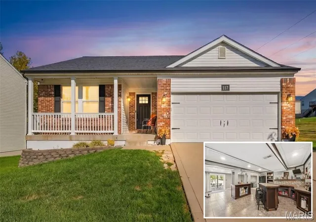 Single family home for sale at 117 Fox Crk Dr, Wentzville, MO 63385 | MLS# MIS26067488