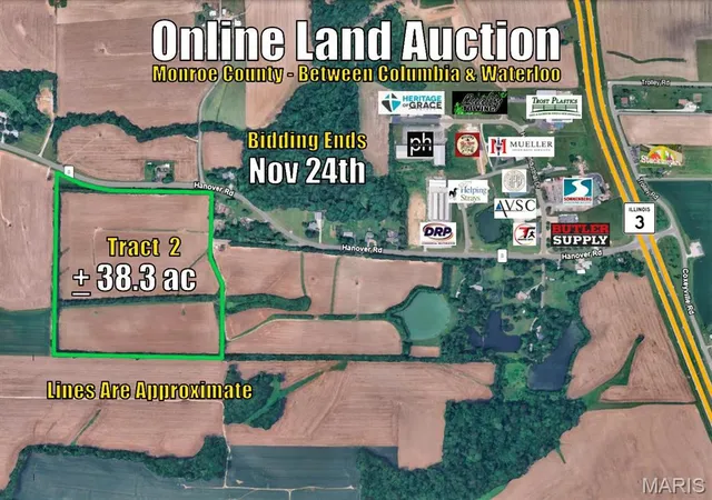 Photo 1 of Land for sale at Xxx Hanover Rd, Columbia, IL 62236 | MLS# MIS26068057 | Listing updated on 2026-10-24