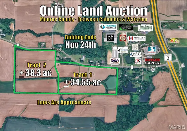 Photo 2 of Land for sale at Xxx Hanover Rd, Columbia, IL 62236 | MLS# MIS26068057 | Listing updated on 2026-10-24
