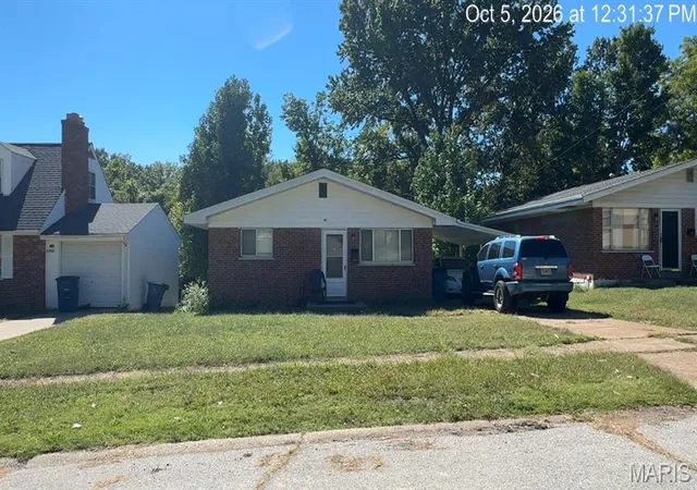 Photo 1 of Single family home for sale at 8914 Marcella Ave, Saint Louis, MO 63121 | MLS# MIS26068914 | Listing updated on 2026-10-28