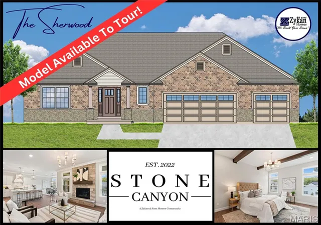 Photo 1 of Single family home for sale at 1 Sherwood @ Stone Canyon, Foristell, MO 63348 | MLS# MIS23025182 | Listing updated on 2026-10-05