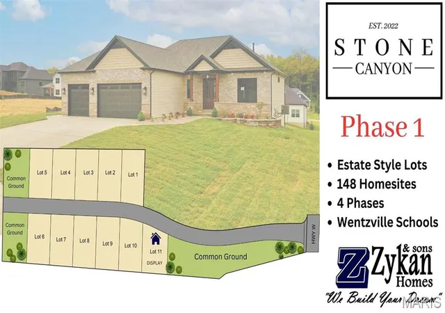 Photo 4 of Single family home for sale at 1 Trenton @ Stone Canyon, Foristell, MO 63348 | MLS# MIS23025207 | Listing updated on 2026-10-10