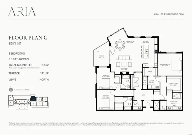 Photo 2 of Sale Pending at 132 E Monroe #G-305, St. Louis, MO 63122 | MLS# MIS24027178 | Listing updated on 2025-04-29