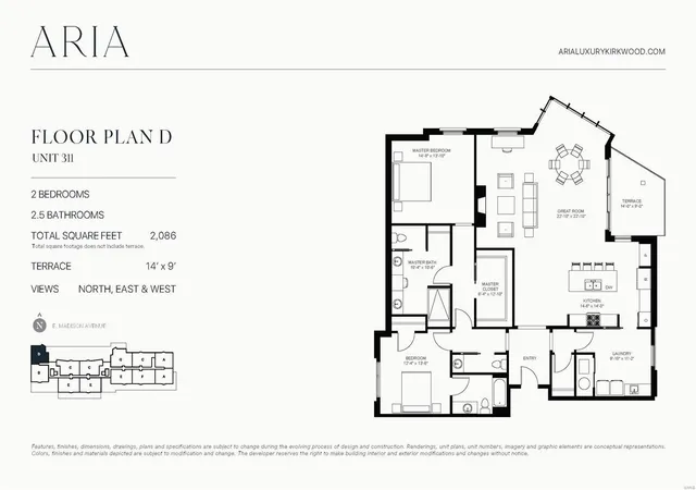 Photo 4 of Sale Pending at 132 E Monroe #D-311, St. Louis, MO 63122 | MLS# MIS24027187 | Listing updated on 2025-06-03