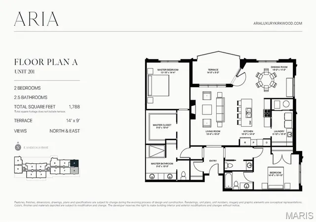 Photo 2 of Sale Pending at 132 E Monroe #201, St. Louis, MO 63122 | MLS# MIS24060692 | Listing updated on 2025-11-04
