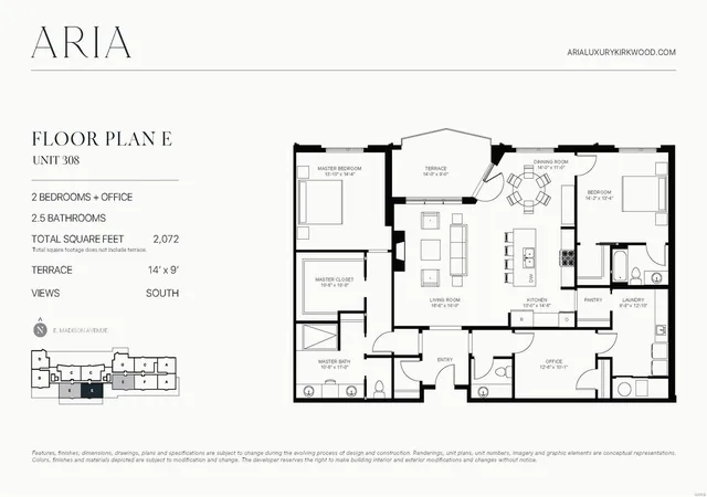 Photo 2 of Sale Pending at 132 E Monroe #308, St. Louis, MO 63122 | MLS# MIS24060711 | Listing updated on 2025-04-29