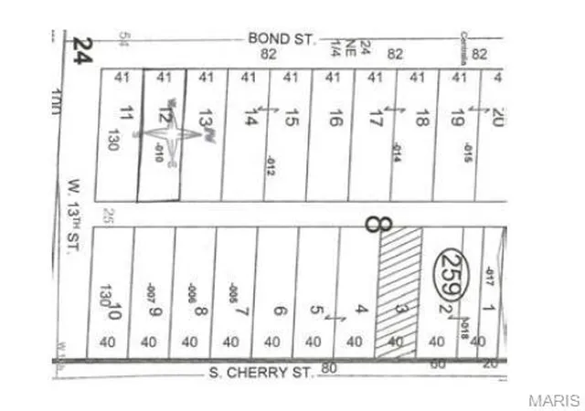 Photo 3 of Land for sale at 1204 S Cherry St, Centralia, IL 62801 | MLS# MIS24074306 | Listing updated on 2025-12-03