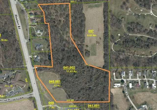 Photo 1 of Land for sale at 0 Humbert Rd, Alton, IL 62002 | MLS# MIS25003159 | Listing updated on 2026-07-02
