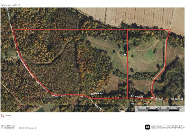 Photo 1 of Farm at 0 Bcr 710, Zalma, MO 63787 | MLS# MIS25009340 |  | Sold on 2026-01-30