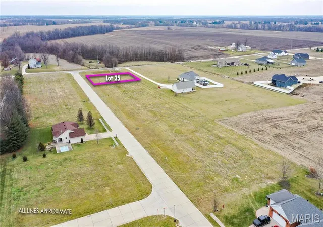 Photo 3 of Land for sale at 0 Waggoner Ave, Jerseyville, IL 62052 | MLS# MIS25009592 | Listing updated on 2026-03-17