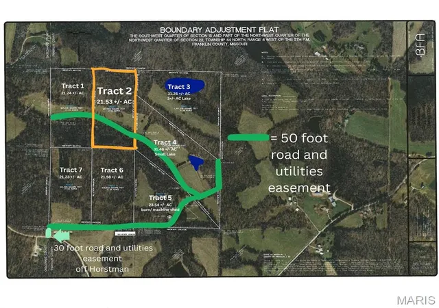 Photo 1 of Farm at 0 2053+/- Ac Tract #2 Horstman Rd, New Haven, MO 63068 | MLS# MIS25021333 | | Sold on 2025-08-14