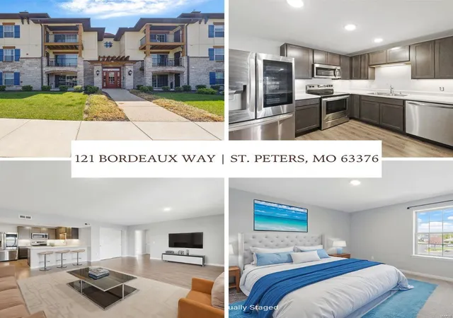 Photo 1 of Condo for sale at 121 Bordeaux Way, Saint Peters, MO 63376 | MLS# 25020678 | Listing updated on 2025-04-16